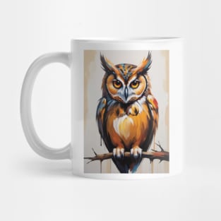 Beautiful Owl Staring Mug